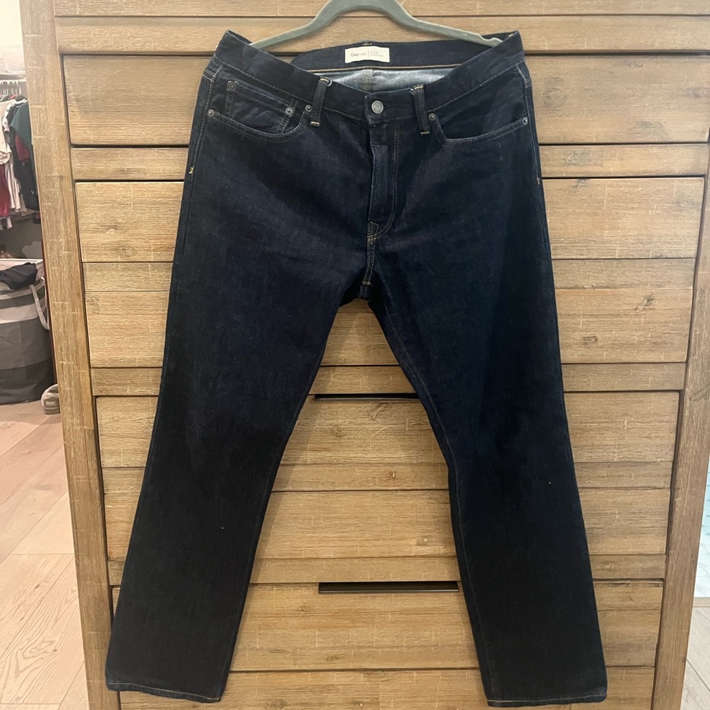 Men's Gap straight fit Dark Blue Jeans
